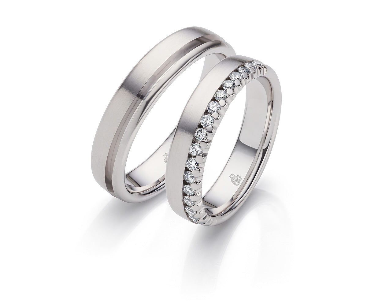 Signature Royal 2nd Eheringe - Die zweite Krönung der Liebe auf eheringkaufen.ch erhältlich.