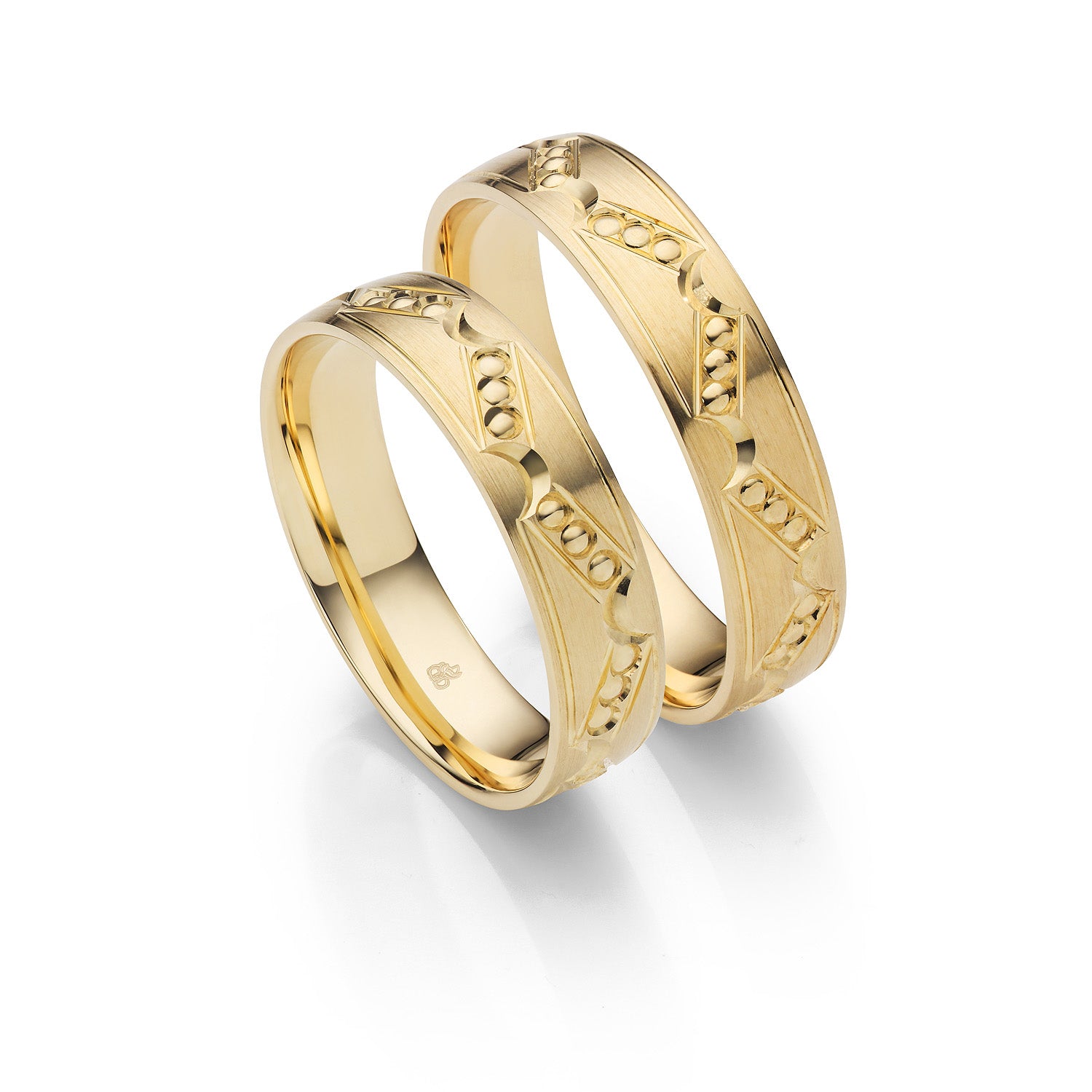 Retro Eheringe - Im Stil der Ewigkeit auf eheringkaufen.ch erhältlich.