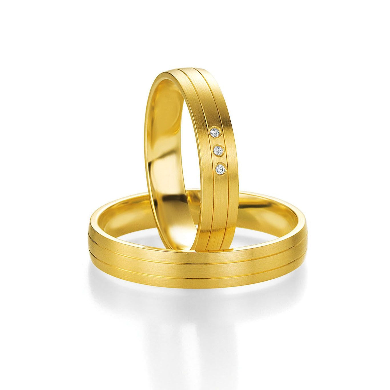 Pure Eleganz - Eheringe in Basic Light 1