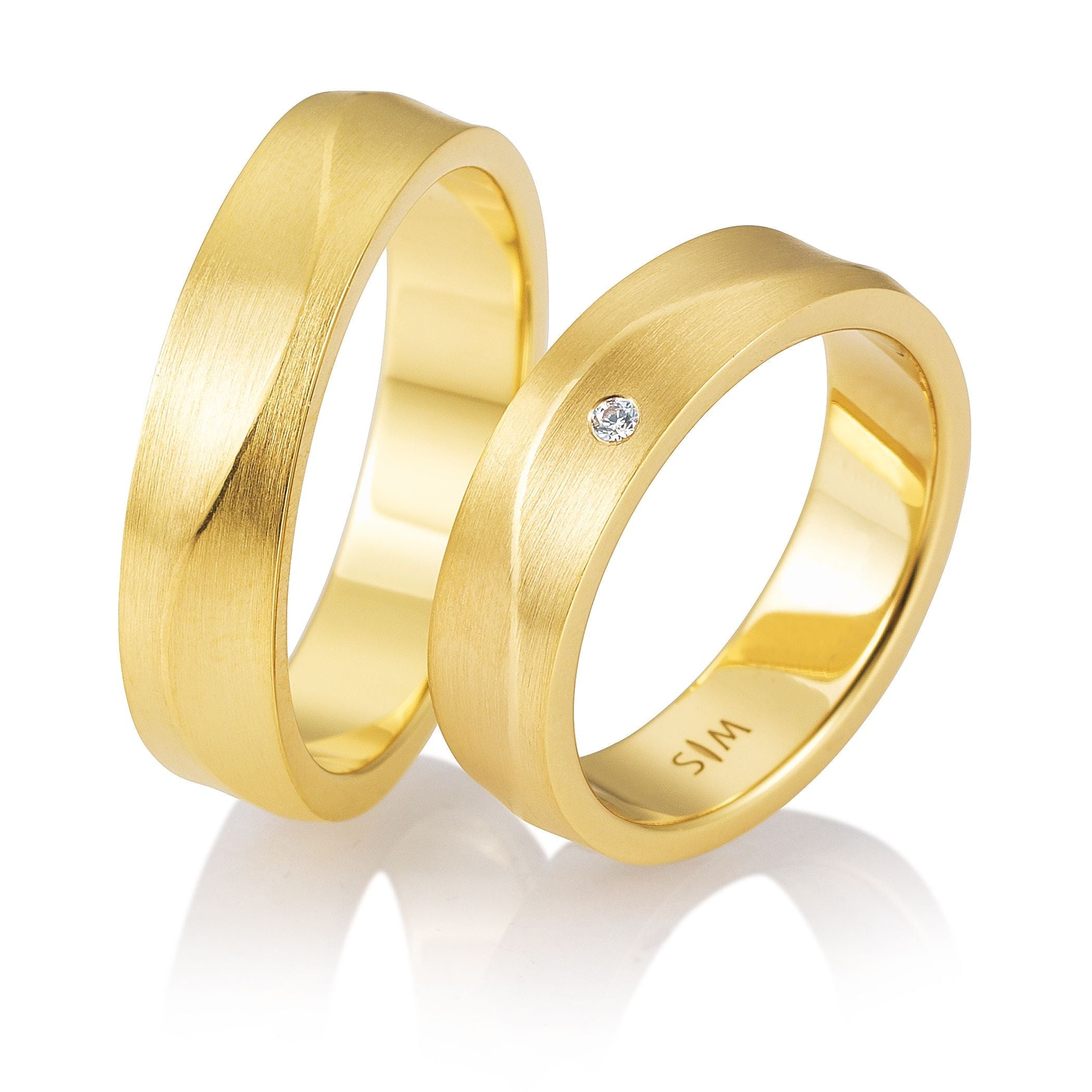 Eheringe Sympathie – Harmonie in Vollendung auf eheringkaufen.ch erhältlich.