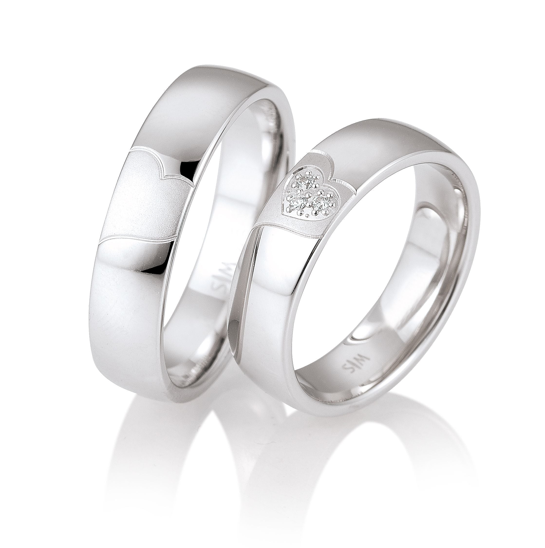 Eheringe Sympathie – Harmonie in Vollendung auf eheringkaufen.ch erhältlich.