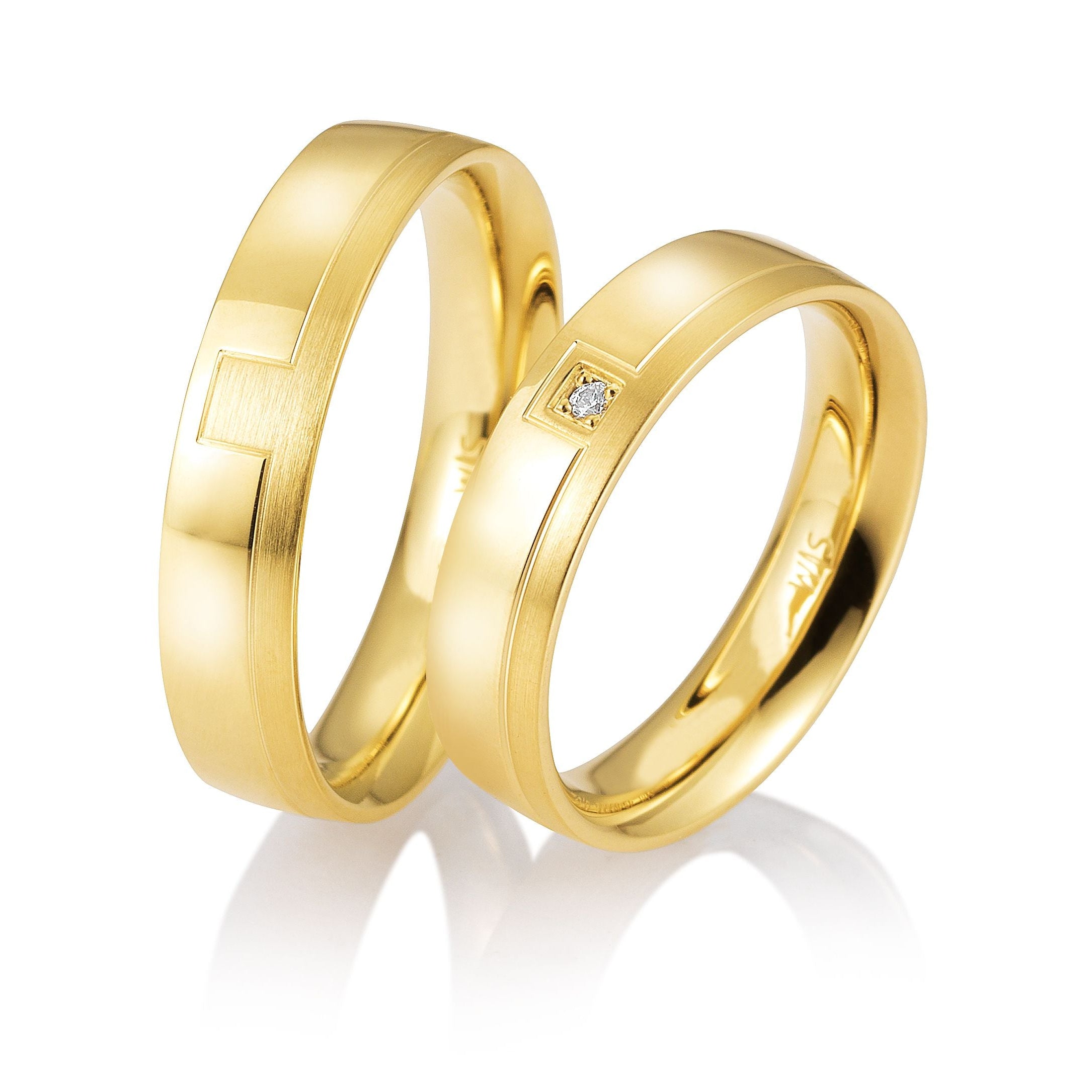 Eheringe Sympathie – Harmonie in Vollendung auf eheringkaufen.ch erhältlich.