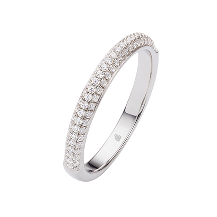 Mémoire-Ring mit gefassten Diamanten – Jeder Stein erzählt Ihre Geschichte auf eheringkaufen.ch erhältlich.