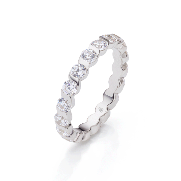 Mémoire-Ring mit Brillanten – Augenblicke für die Ewigkeit auf eheringkaufen.ch erhältlich.