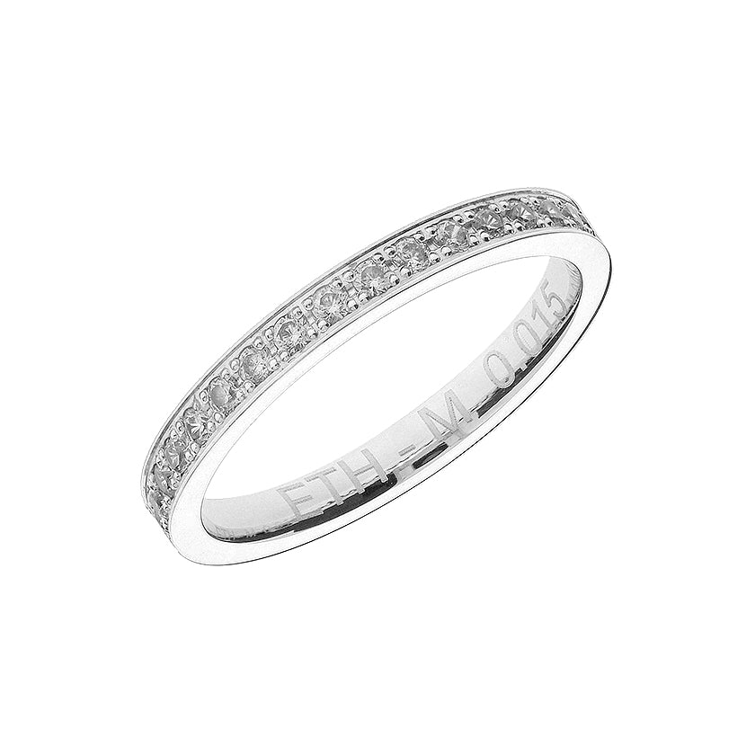 Eternity-Ring Weissgold (585) M0015 auf eheringkaufen.ch erhältlich.