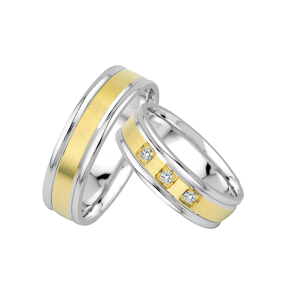 Eheringe in Gold – Für den schönsten Moment auf eheringkaufen.ch erhältlich.