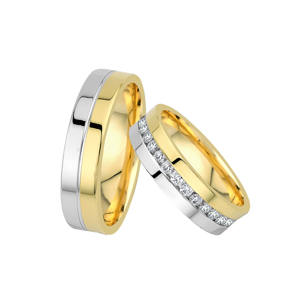 Eheringe in Gold – Zeitlose Eleganz für zwei Herzen auf eheringkaufen.ch erhältlich.