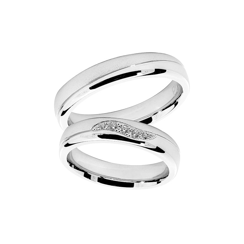 Eheringe in Platin - Ein Versprechen in Platin auf eheringkaufen.ch erhältlich.