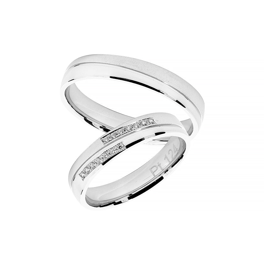 Eheringe in Platin - Ein Versprechen in Platin auf eheringkaufen.ch erhältlich.