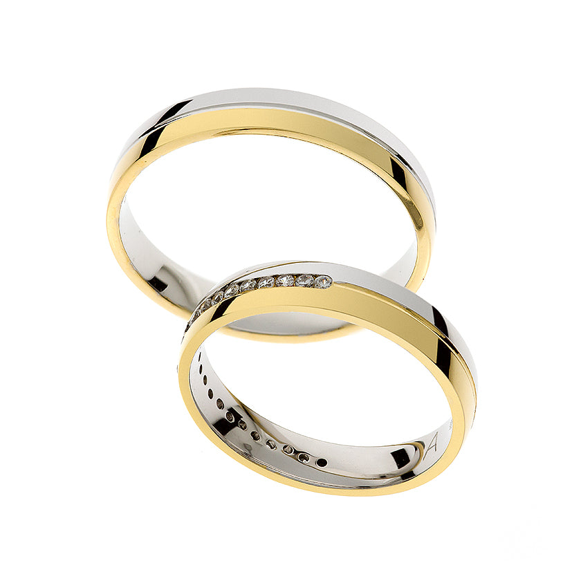 Eheringe in Gold - Ewigkeit in jedem Detail auf eheringkaufen.ch erhältlich.