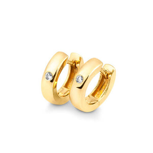Creolen mit Brillanten – Eleganz, die verführt auf eheringkaufen.ch erhältlich.