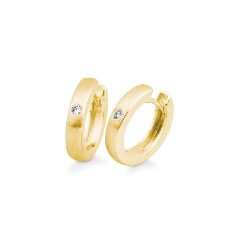 Creolen mit Brillanten – Eleganz, die verführt auf eheringkaufen.ch erhältlich.