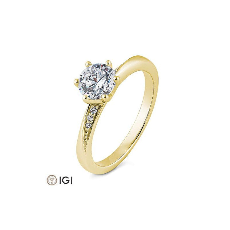 Verlobungsring Brilliant Pavé – Liebe im schönsten Glanz