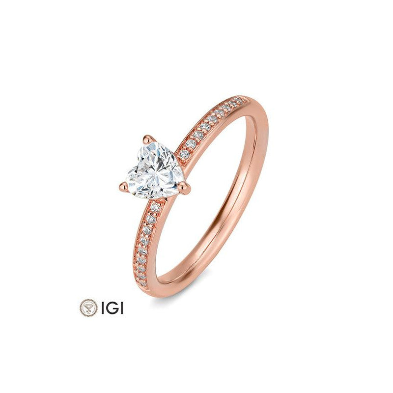 Verlobungsring Heart Cut - Symbol unserer Liebe