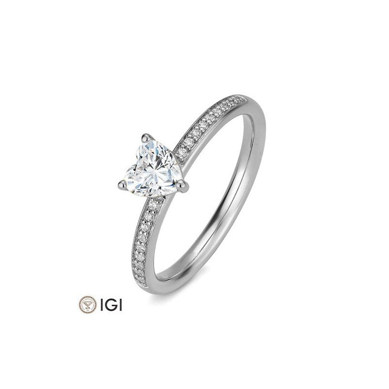 Verlobungsring Heart Cut - Symbol unserer Liebe