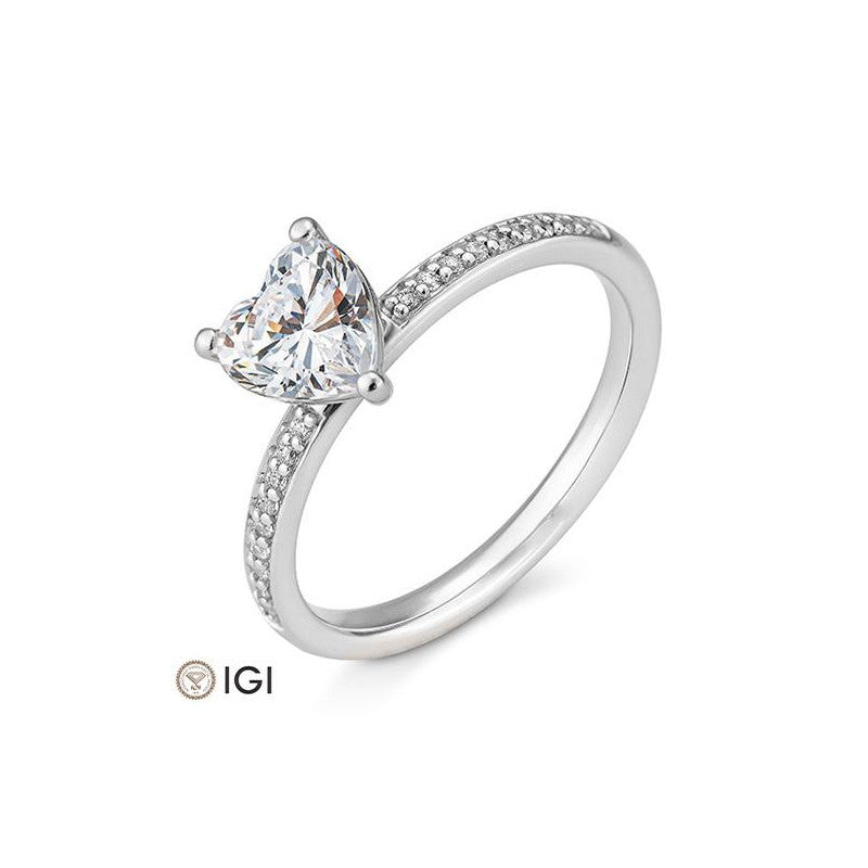 Verlobungsring Heart Cut - Symbol unserer Liebe auf eheringkaufen.ch erhältlich.