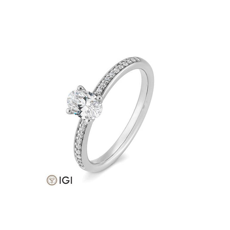 Verlobungsring Oval Cut - Dezent. Klar. Unvergänglich.