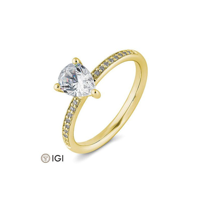 Verlobungsring Teardrop Cut - Design trifft Bedeutung