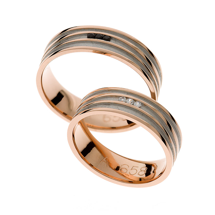 Eheringe in Gold - Ringe, so einzigartig wie eure Liebe auf eheringkaufen.ch erhältlich.