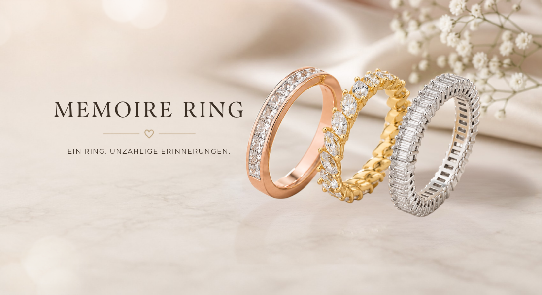 Was ist ein Memoire Ring? Bedeutung, Geschichte, Diamanten und Kaufberatung