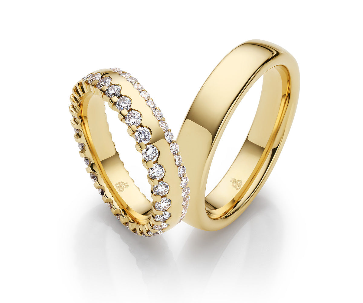 Signature Royal 2nd Eheringe - Die zweite Krönung der Liebe auf eheringkaufen.ch erhältlich.