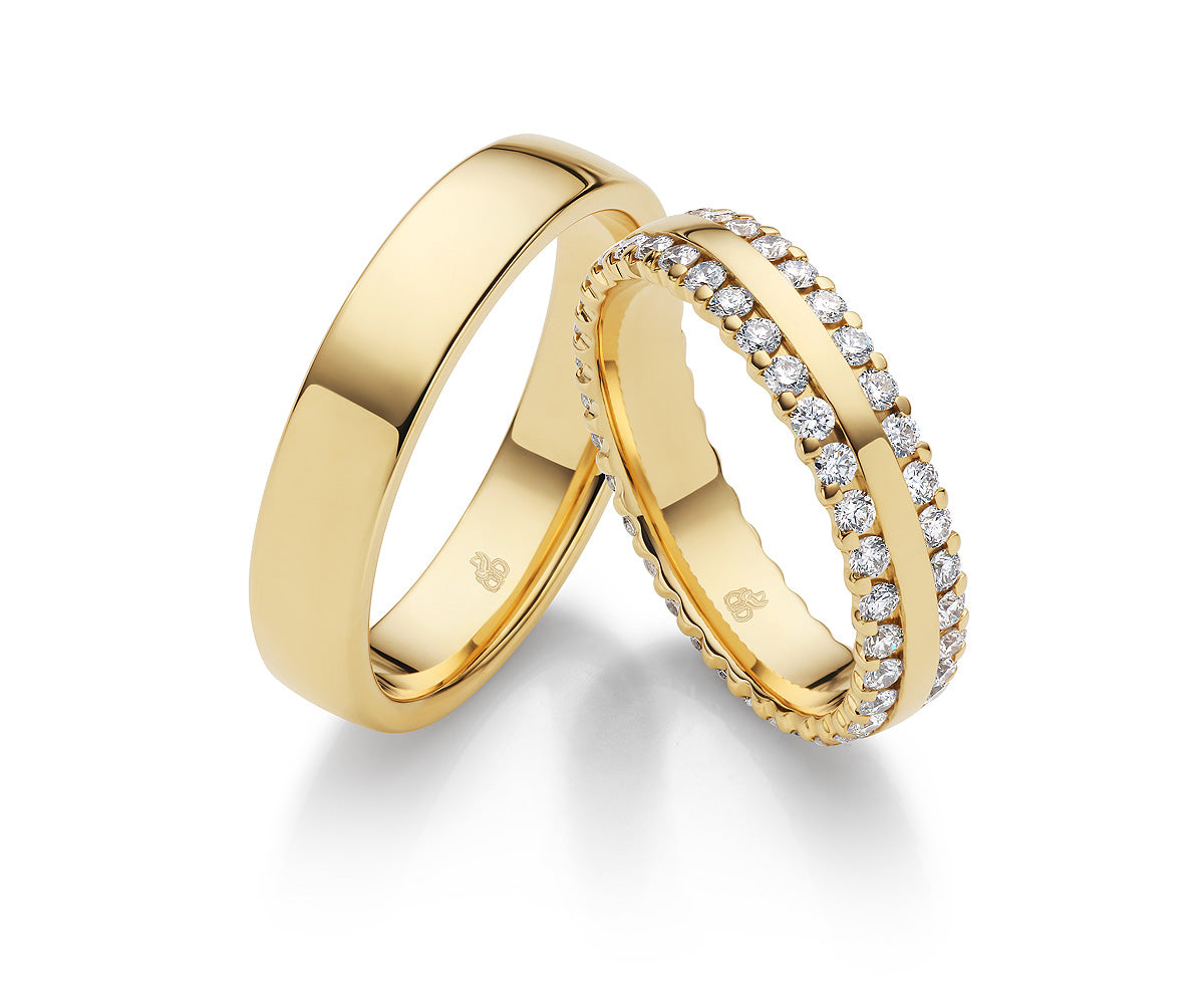 Signature Royal 2nd Eheringe - Die zweite Krönung der Liebe auf eheringkaufen.ch erhältlich.