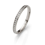 Memoire Ring mit gefassten Diamanten - Ewige Erinnerungen