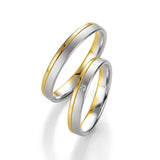 Pure Eleganz - Eheringe in Basic Light 1 auf eheringkaufen.ch erhältlich.