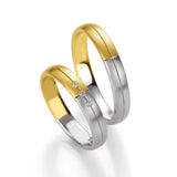 Pure Eleganz - Eheringe in Basic Light 1 auf eheringkaufen.ch erhältlich.