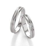 Pure Eleganz - Eheringe in Basic Light 1 auf eheringkaufen.ch erhältlich.