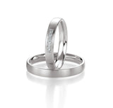 Pure Eleganz - Eheringe in Basic Light 1 auf eheringkaufen.ch erhältlich.