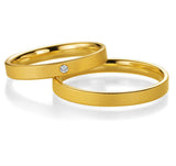Pure Eleganz - Eheringe in Basic Light 1 auf eheringkaufen.ch erhältlich.