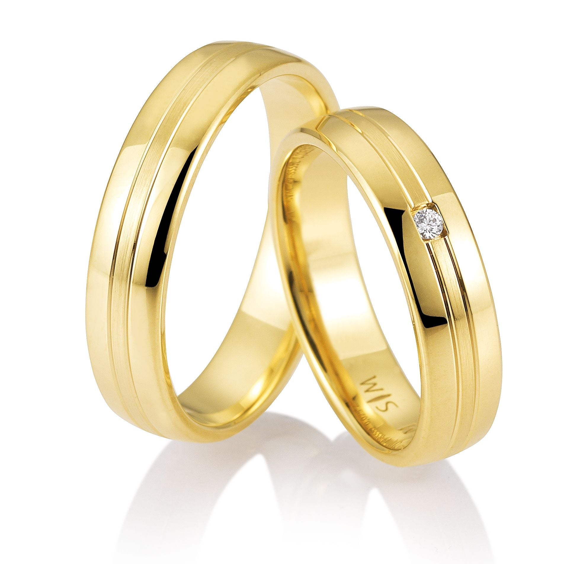 Eheringe Sympathie – Harmonie in Vollendung auf eheringkaufen.ch erhältlich.