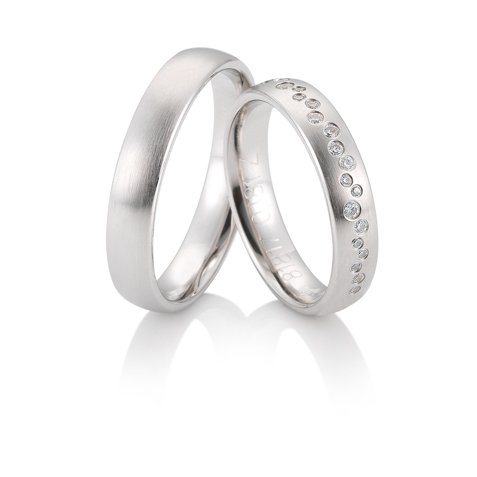 Eheringe Renaissance - Zeitlose Verbindung auf eheringkaufen.ch erhältlich.