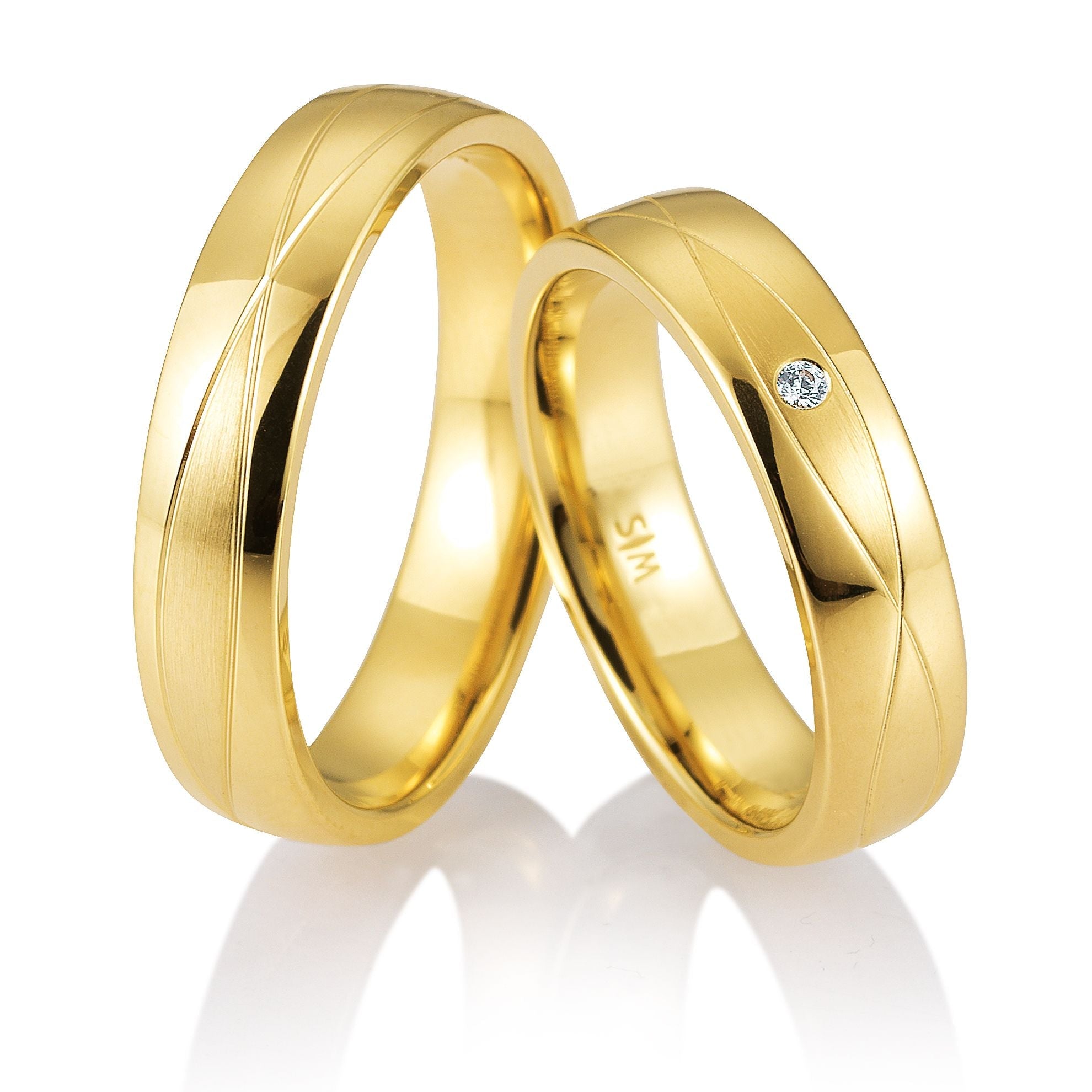 Eheringe Sympathie – Harmonie in Vollendung auf eheringkaufen.ch erhältlich.