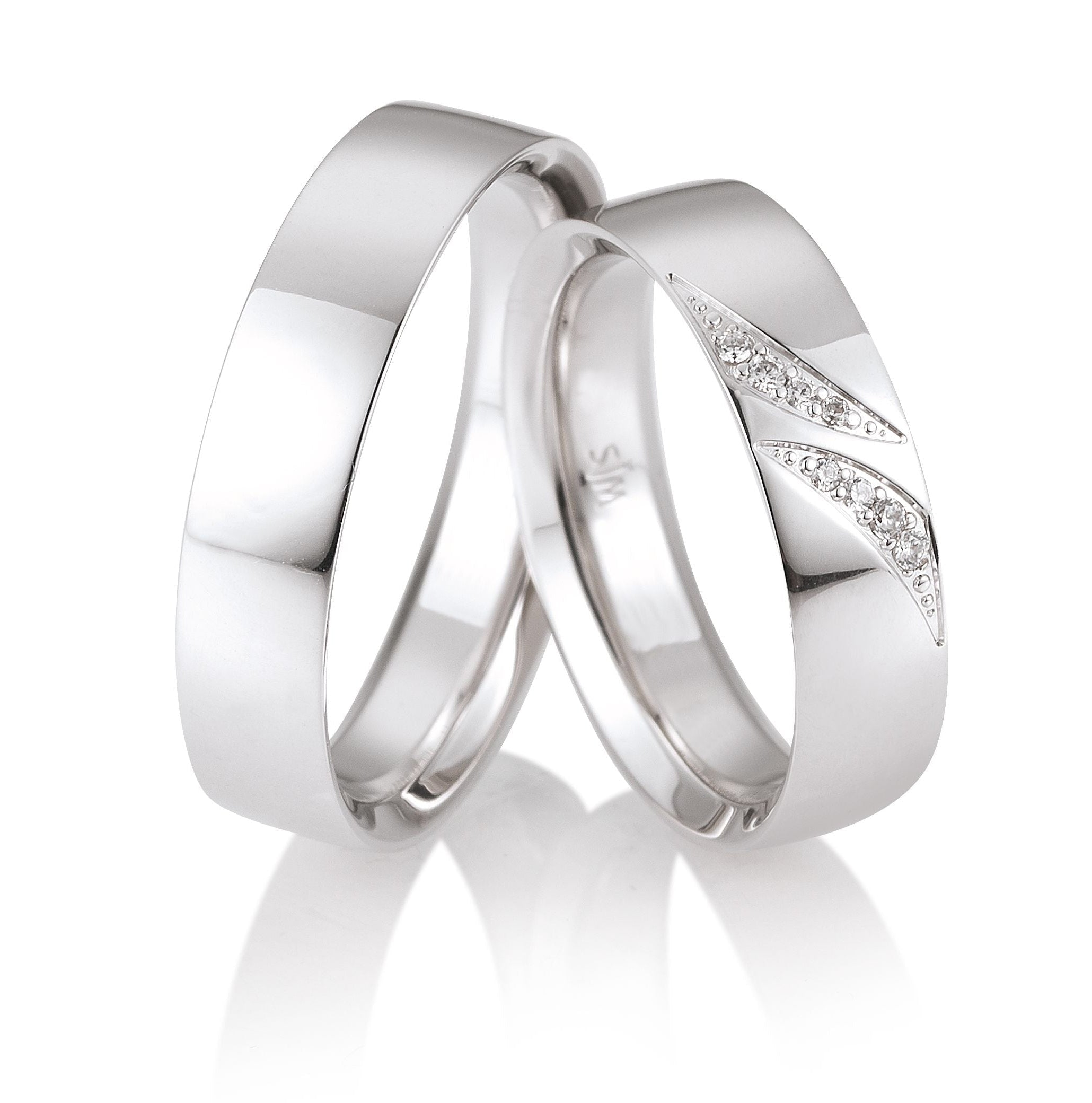 Eheringe Sympathie – Harmonie in Vollendung auf eheringkaufen.ch erhältlich.