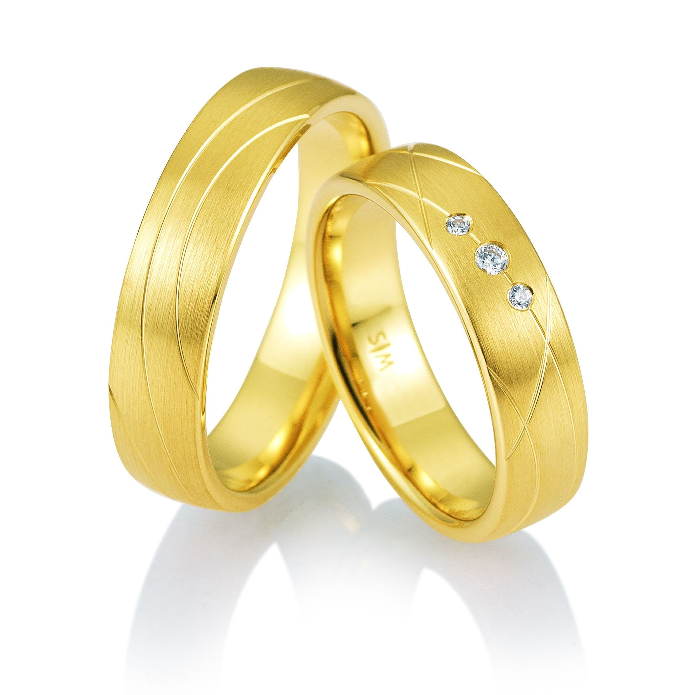 Eheringe Sympathie – Harmonie in Vollendung auf eheringkaufen.ch erhältlich.