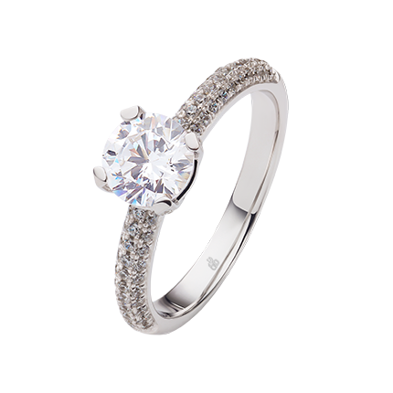 Für immer dein - Exklusiver Verlobungsring in feinem Gold auf eheringkaufen.ch erhältlich.