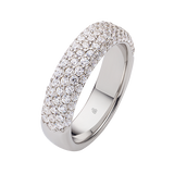 Mémoire-Ring mit gefassten Diamanten – Jeder Stein erzählt Ihre Geschichte auf eheringkaufen.ch erhältlich.