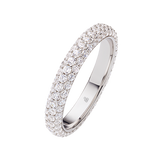 Mémoire-Ring mit gefassten Diamanten – Jeder Stein erzählt Ihre Geschichte auf eheringkaufen.ch erhältlich.
