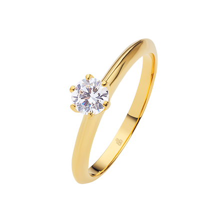 Für jeden Moment – Verlobungsring aus Gold auf eheringkaufen.ch erhältlich.