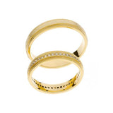 Eheringe in Gold - Ringe, so einzigartig wie eure Liebe auf eheringkaufen.ch erhältlich.