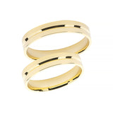 Eheringe in Gold - Liebe in ihrer schönsten Form auf eheringkaufen.ch erhältlich.