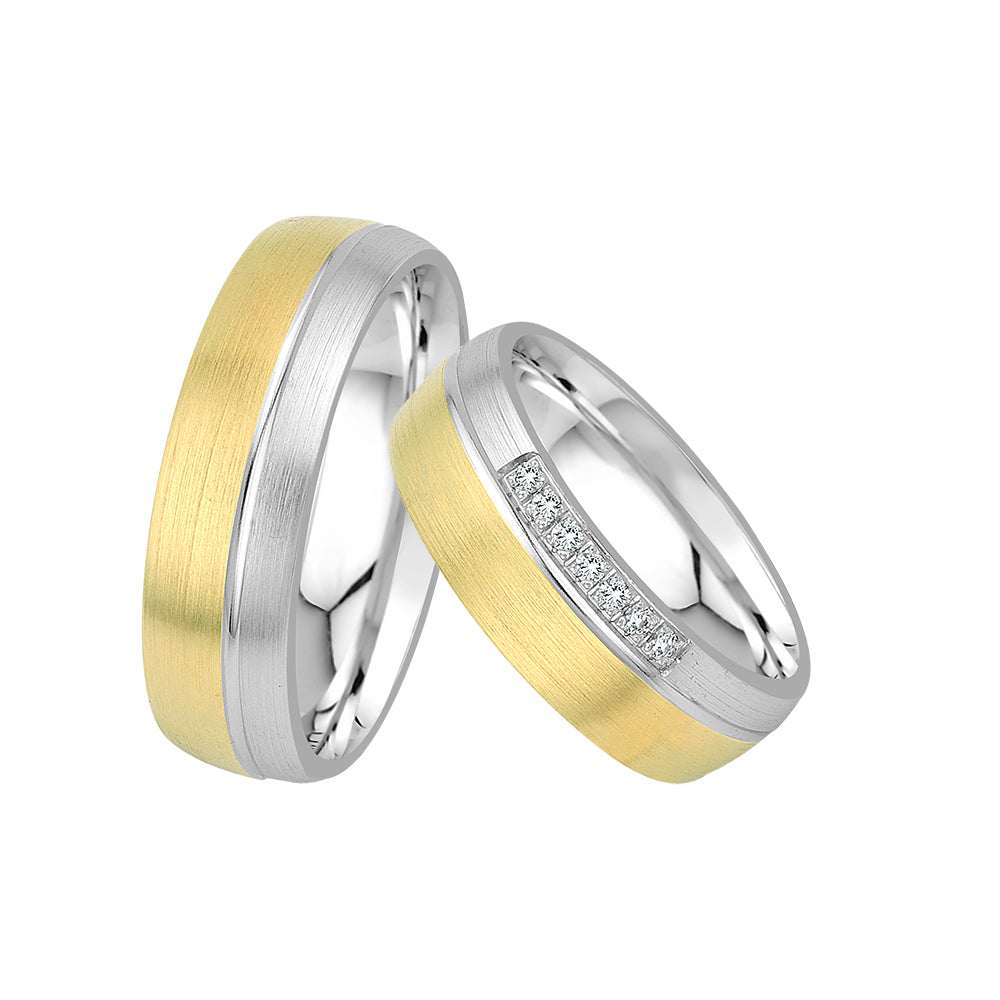 Eheringe in Gold – Für den schönsten Moment auf eheringkaufen.ch erhältlich.