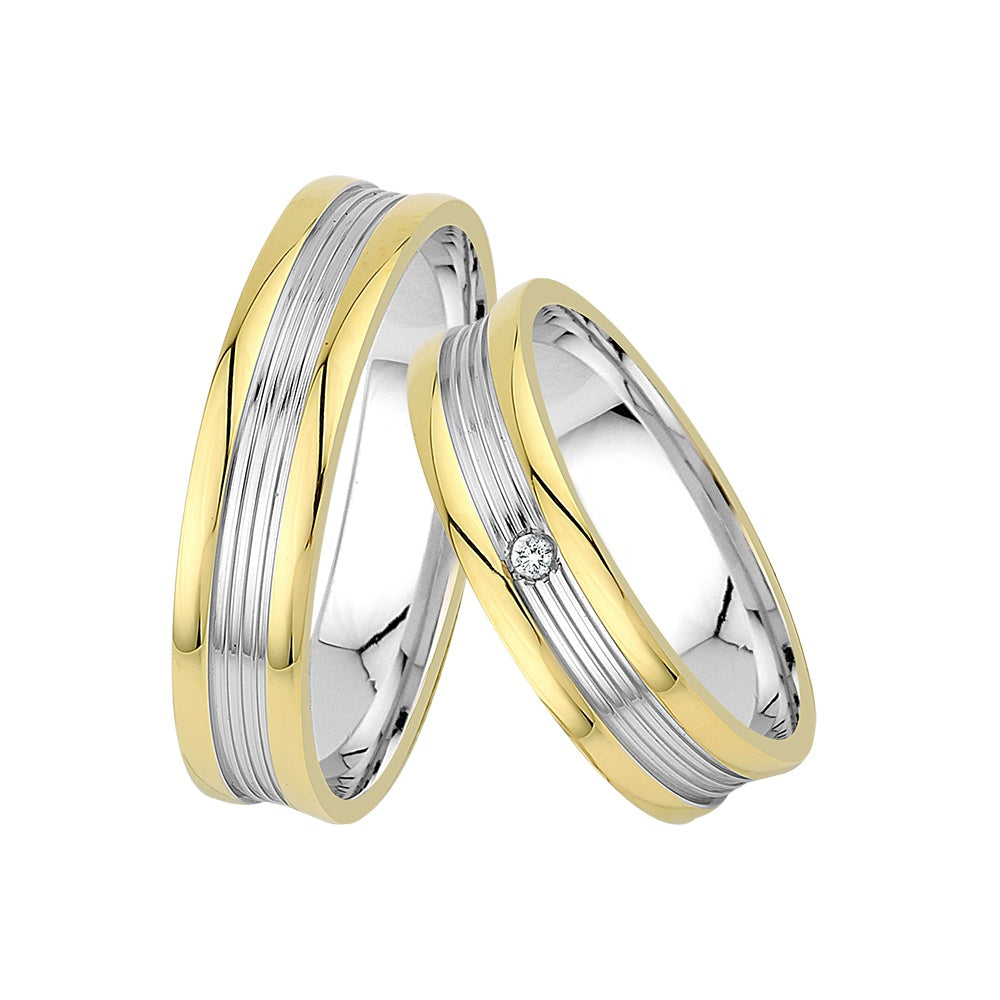 Eheringe in Gold – Zeitlose Eleganz für zwei Herzen auf eheringkaufen.ch erhältlich.