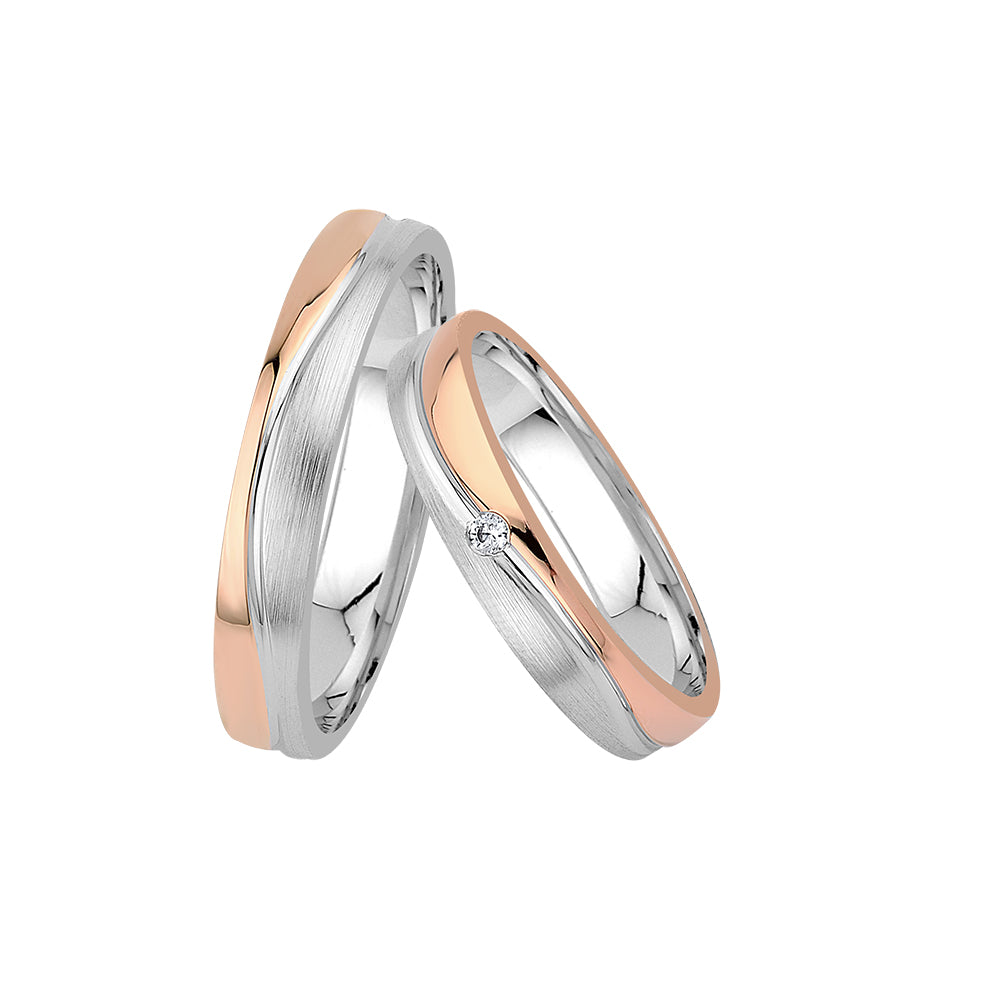 Eheringe in Gold – Für den schönsten Moment auf eheringkaufen.ch erhältlich.