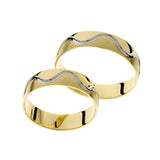Eheringe in Gold - Ewigkeit in jedem Detail auf eheringkaufen.ch erhältlich.