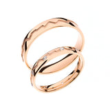 Eheringe in Gold - Liebe, gefasst in Gold auf eheringkaufen.ch erhältlich.