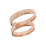 Eheringe in Gold - Liebe, gefasst in Gold auf eheringkaufen.ch erhältlich.