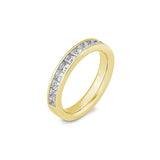 Halb Memoire Ring Breuning - 14K/18K Gold, 1.805 ct Lab Grown Diamanten